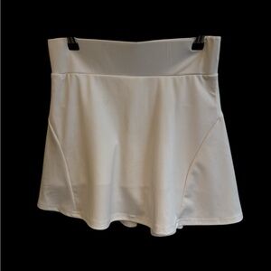 White Women's Tennis 🎾 Skirt
